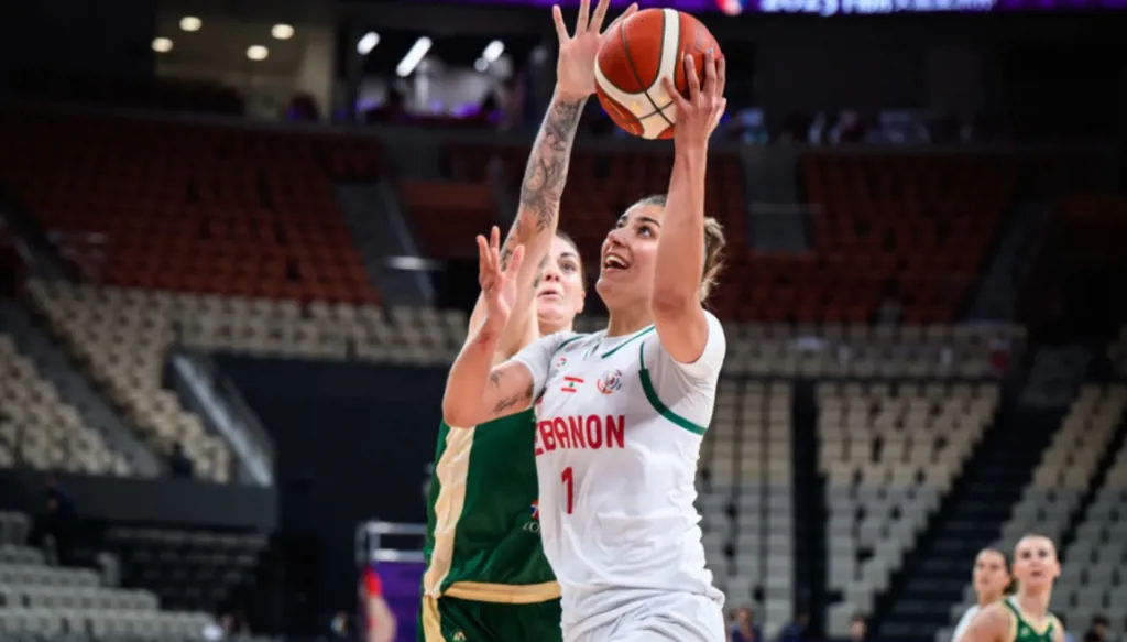 لبنان يسقط أمام أستراليا في بطولة آسيا للسيّدات لكرة السلة