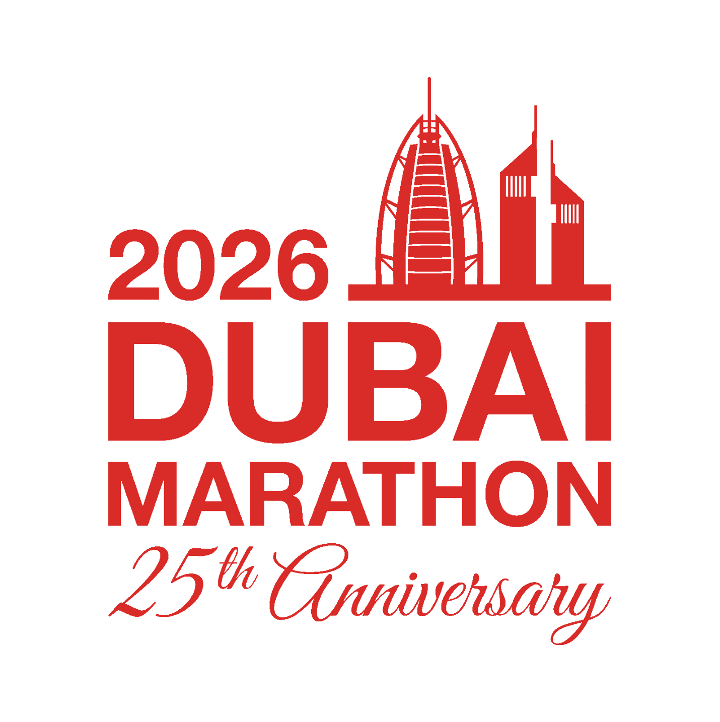 النسخة الـ25 من ماراثون دبي. (وكالات)