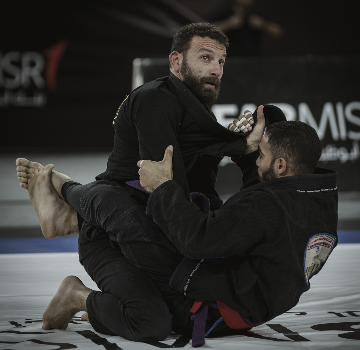 من منافسات جوجيتسو. (وكالات)