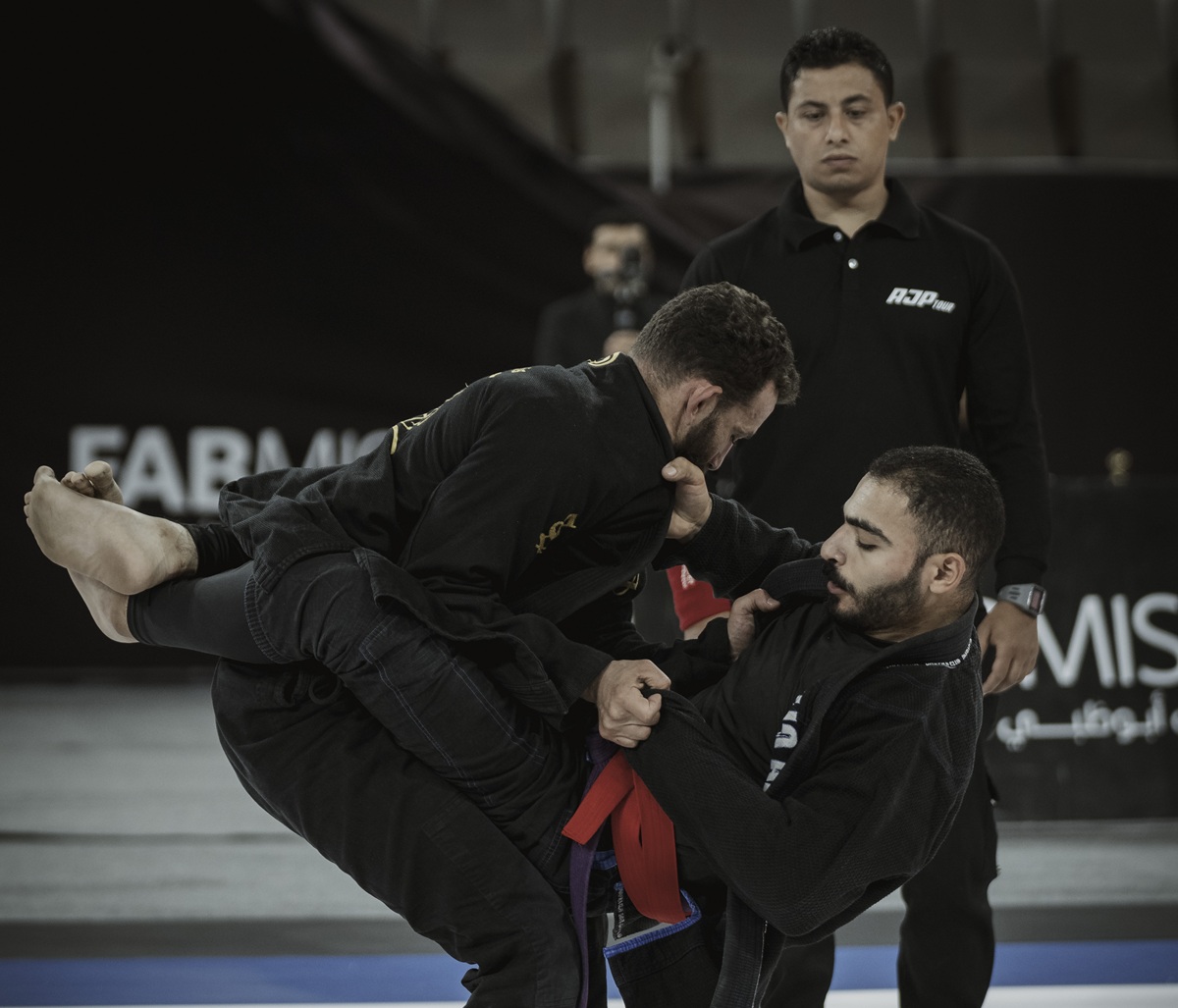 من منافسات جوجيتسو. (وكالات)