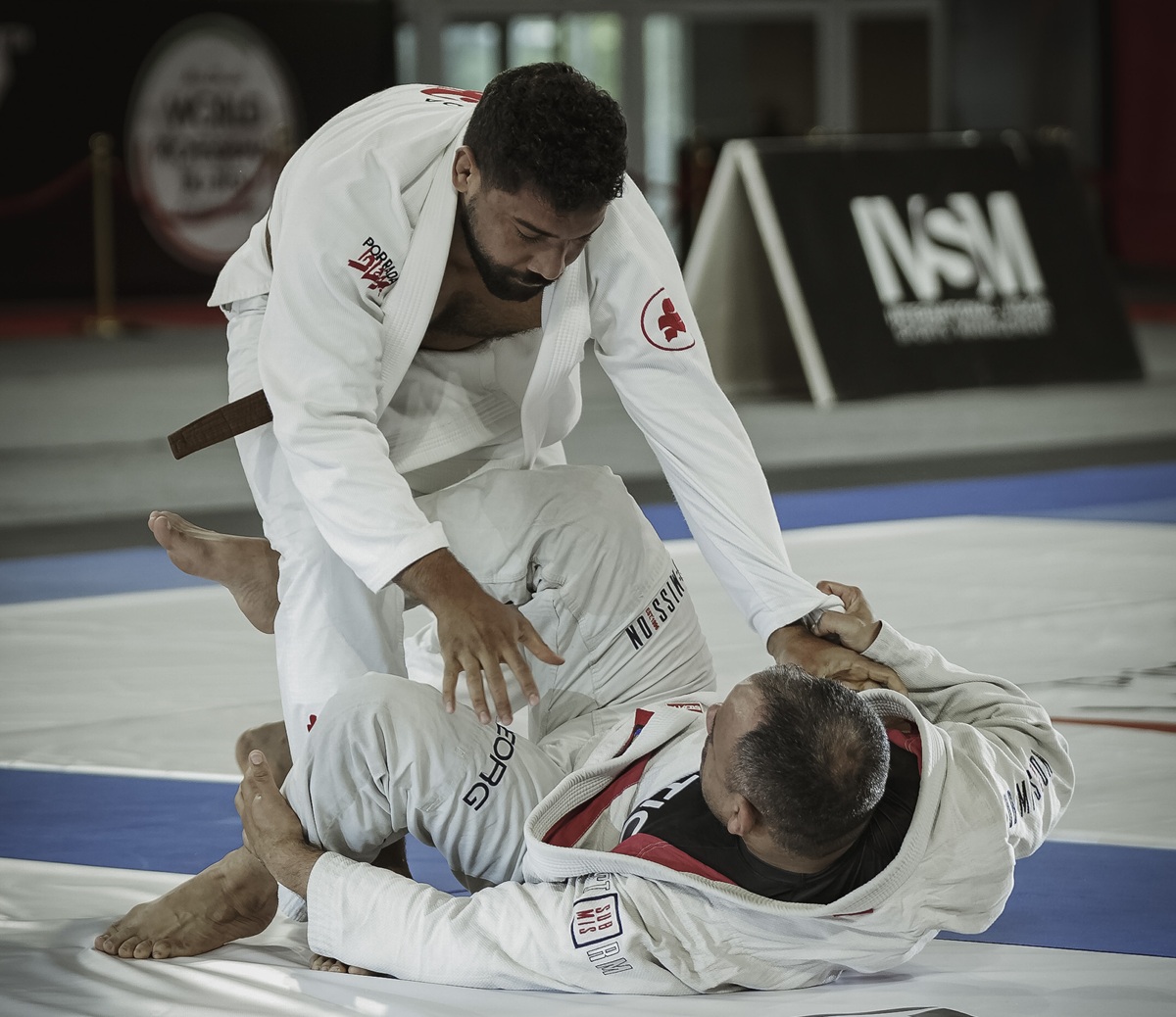 من منافسات جوجيتسو. (وكالات)