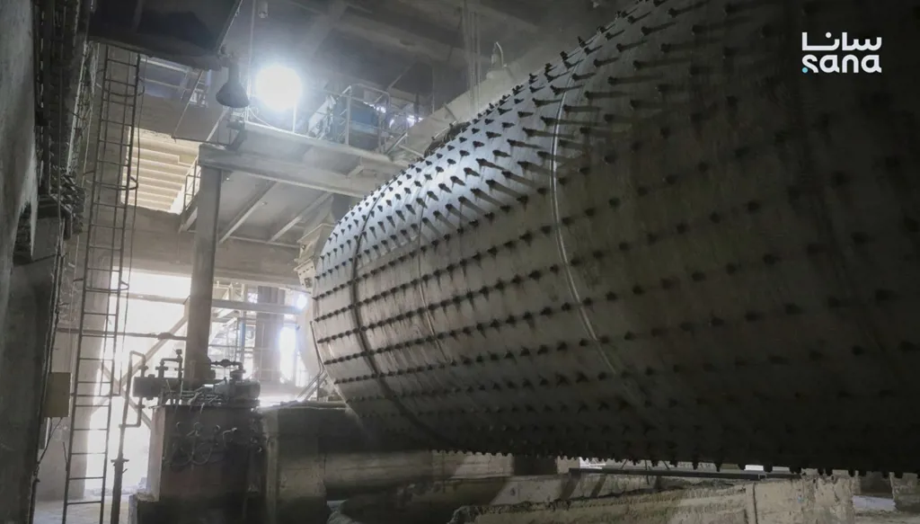 بدء الإنتاج التجريبي في معمل إسمنت طرطوس