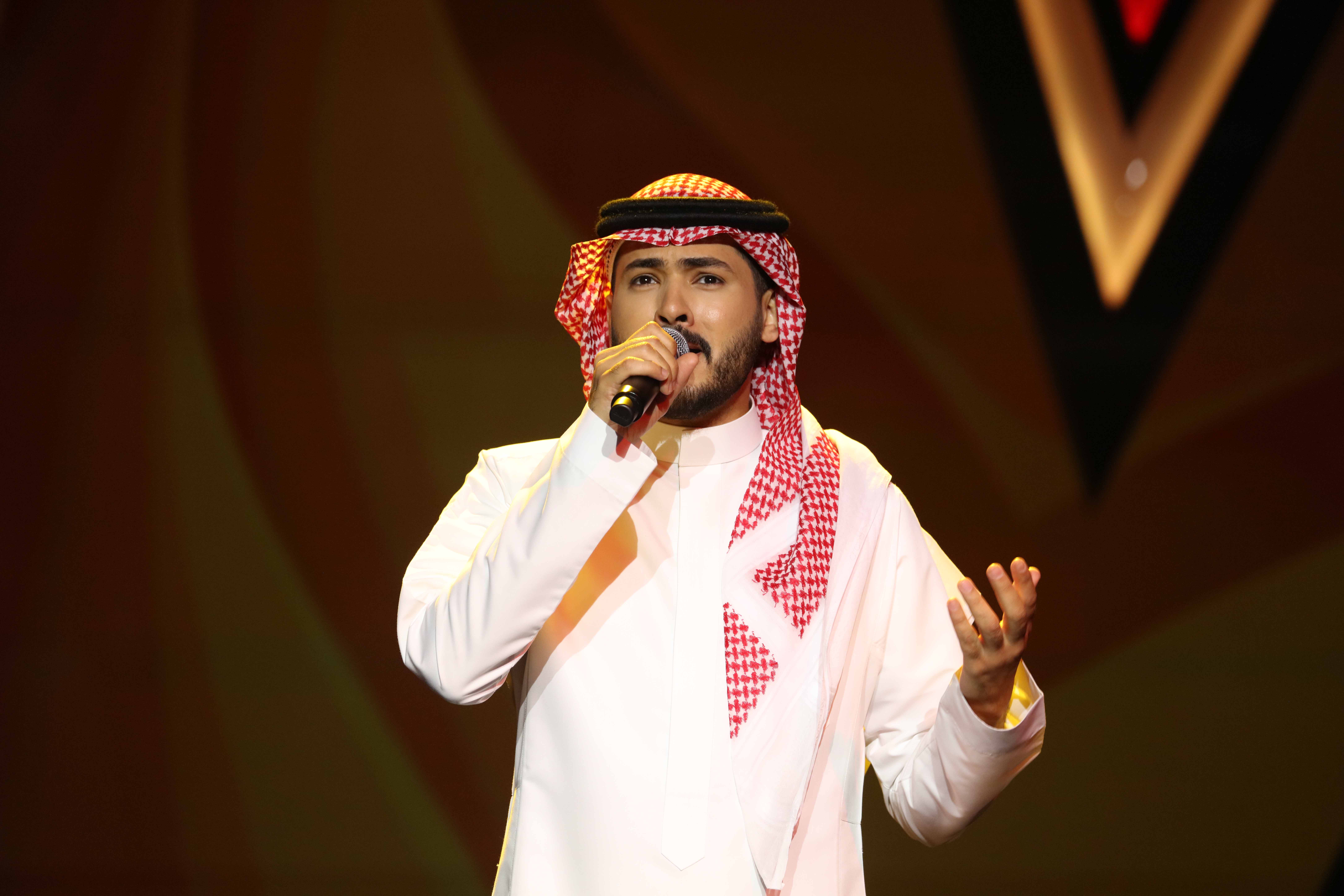 المتسابق عماد إبراهيم في ذا فويس (MBC).