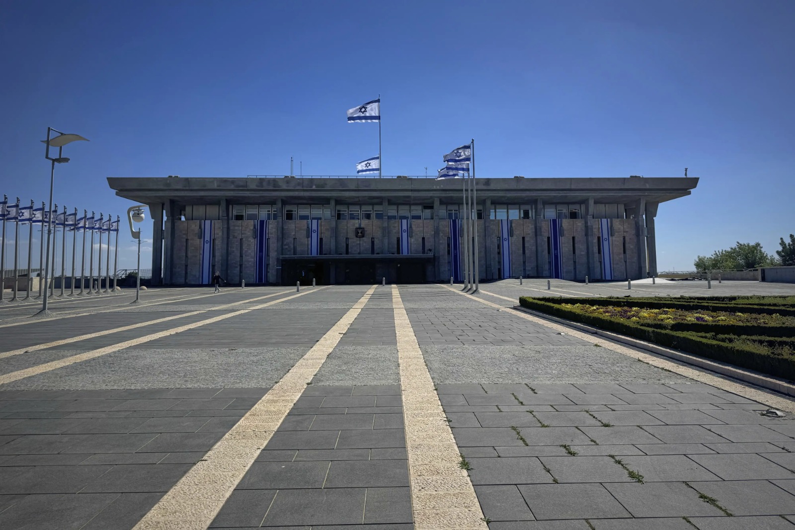 مبنى الكنيست الإسرائيلي (أسوشيتد برس)