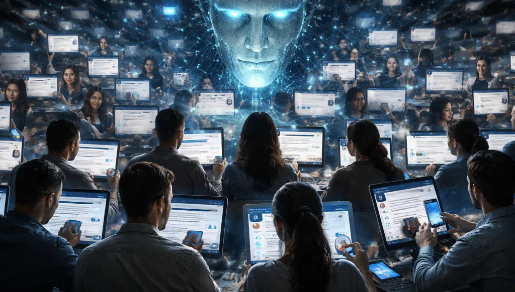 أسراب الذكاء الاصطناعي: تضليل رقمي جديد يهدّد أسس الديموقراطية