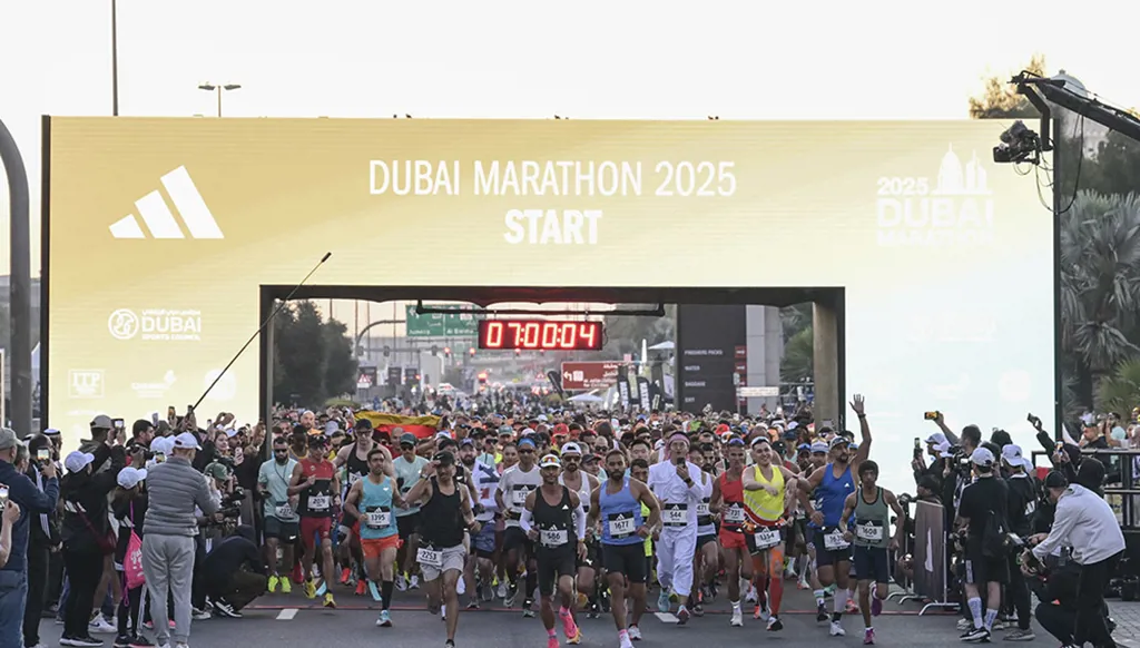 نسخة "اليوبيل الفضّي" لماراثون دبي