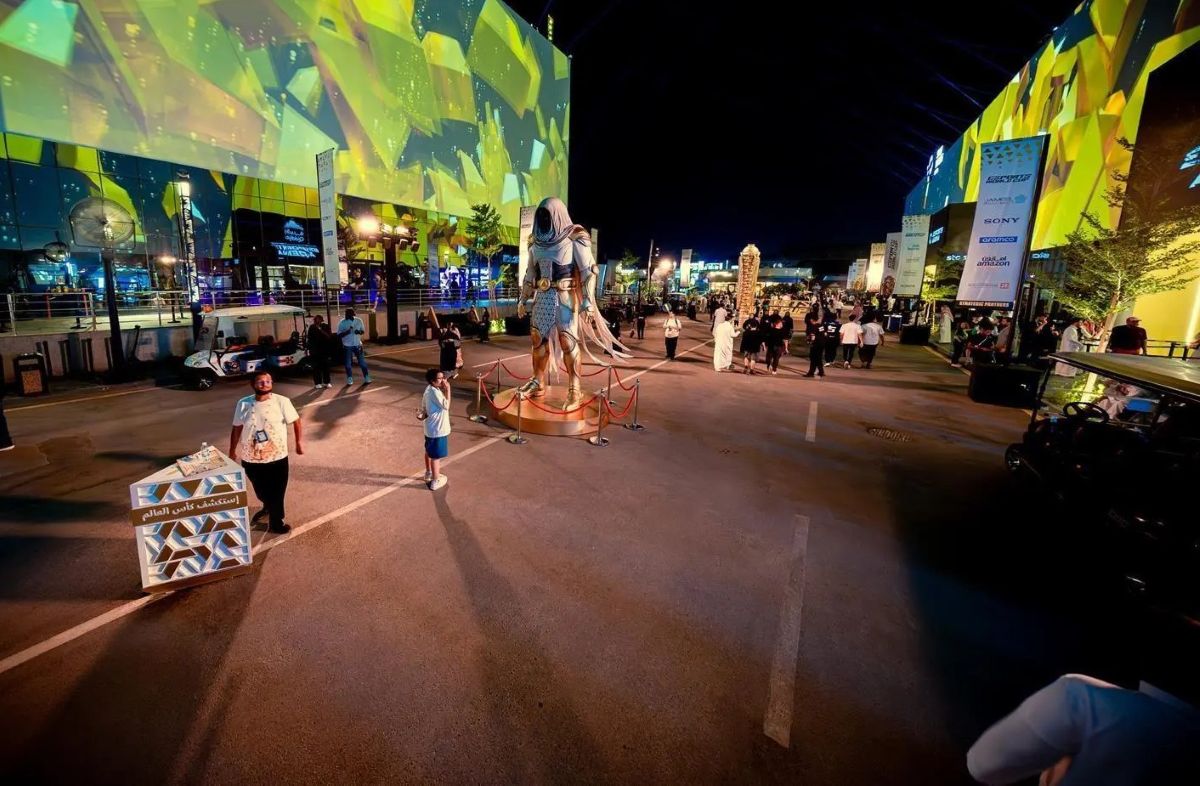 كأس العالم للرياضات الإلكترونية تخطف الأضواء. (واس)