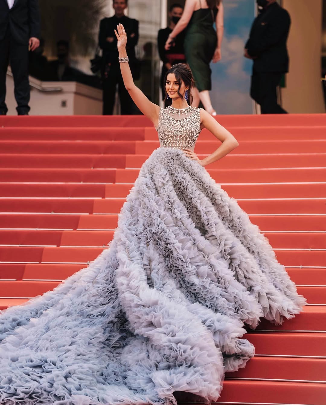 عارضة الأزياء الإيرانية العالمية ماهلاغا جابري (إنستغرام)