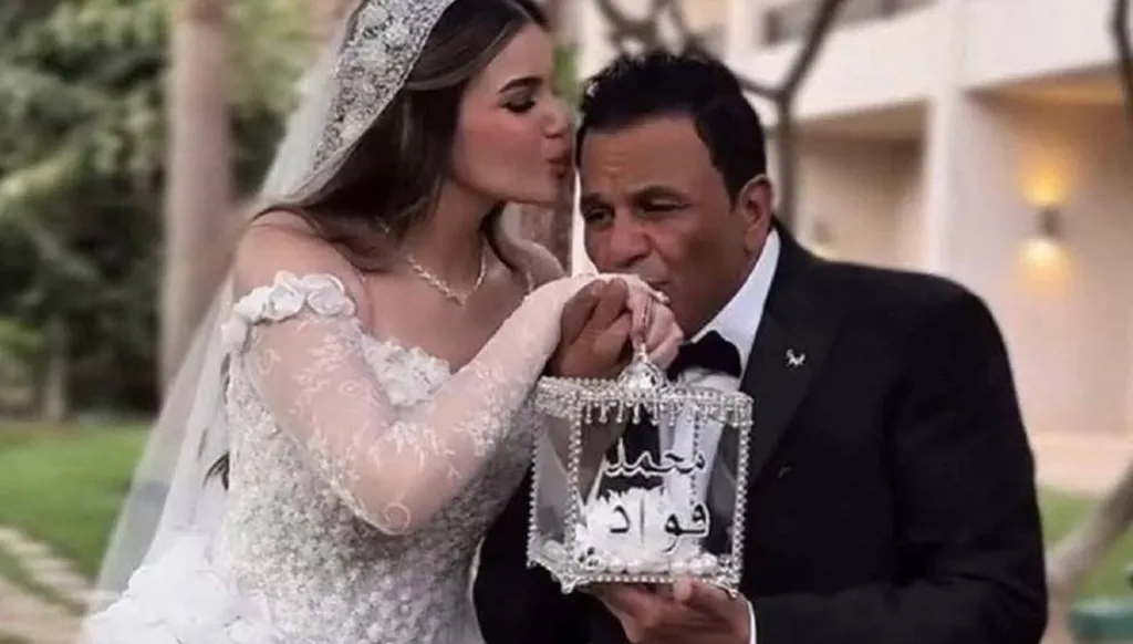 دموع محمد فؤاد وابنته... أبرز لحظات زفافها (فيديو)