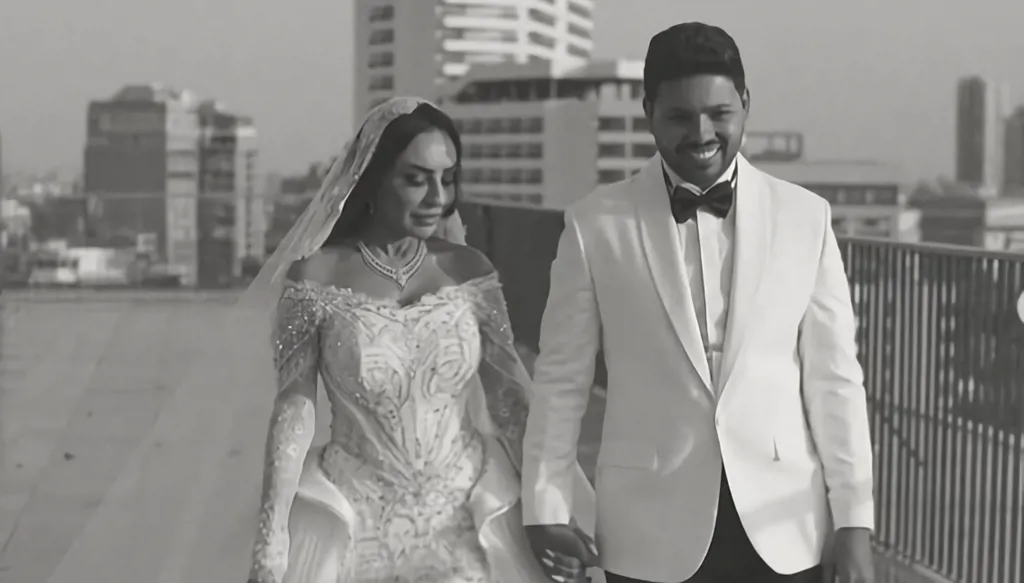 زفاف نجم "ستار أكاديمي" محمد شاهين والمنتجة الإماراتية رشا الظنحاني