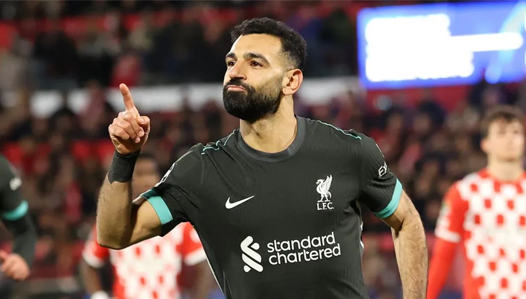 محمد صلاح ثالث هدافي ليفربول عبر التاريخ