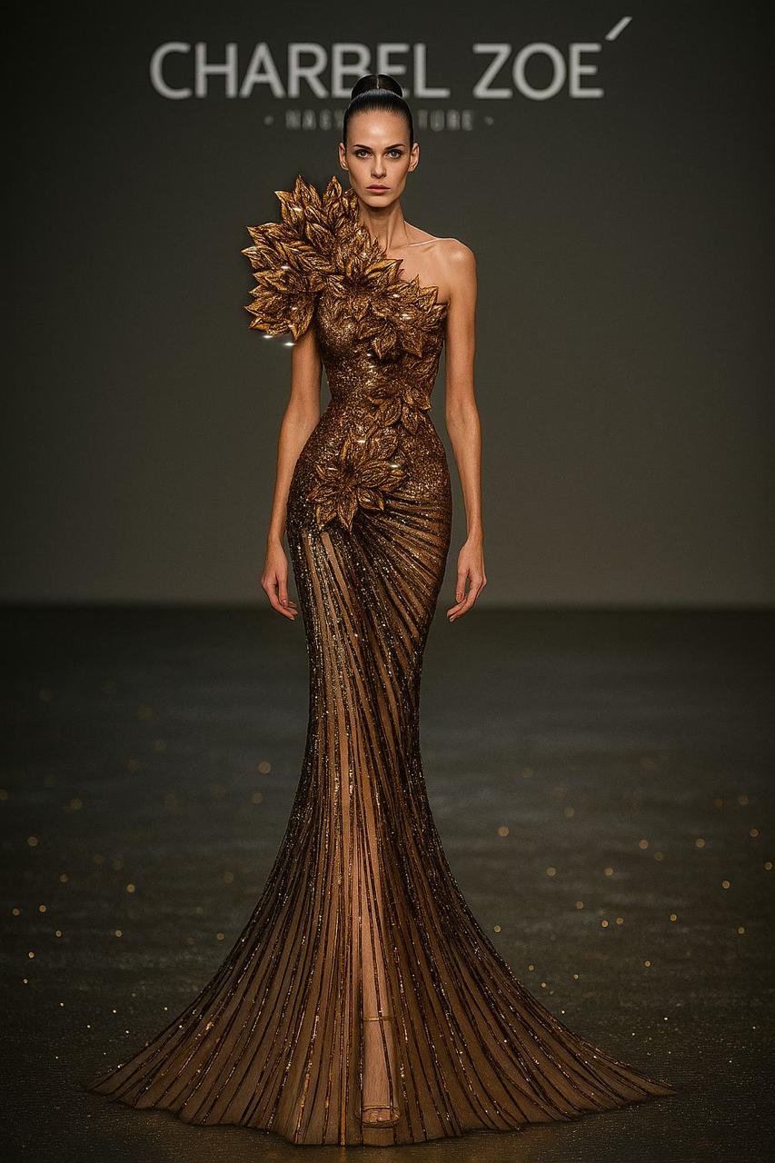 من مجموعة أزياء للمصمم اللبناني العالمي شربل زوي