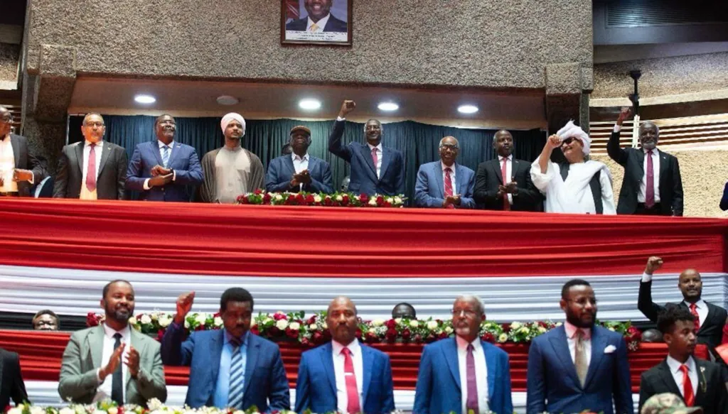 24 قيادة سودانية توقّع "ميثاق نيروبي"… حكومة جديدة وتحديات عدة
