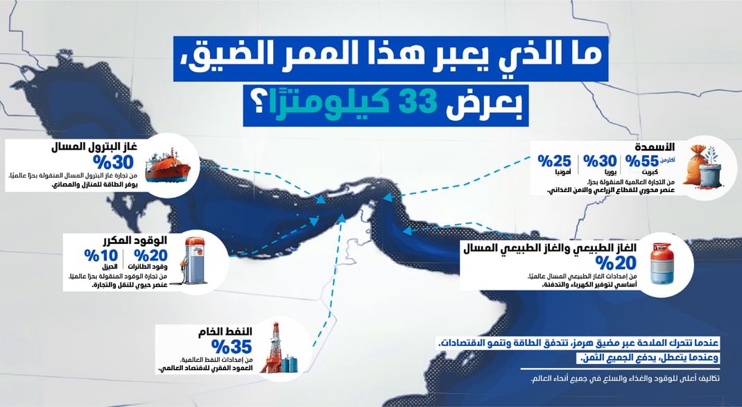 ما الذي يعبر مضيق هرمز؟ (وام)