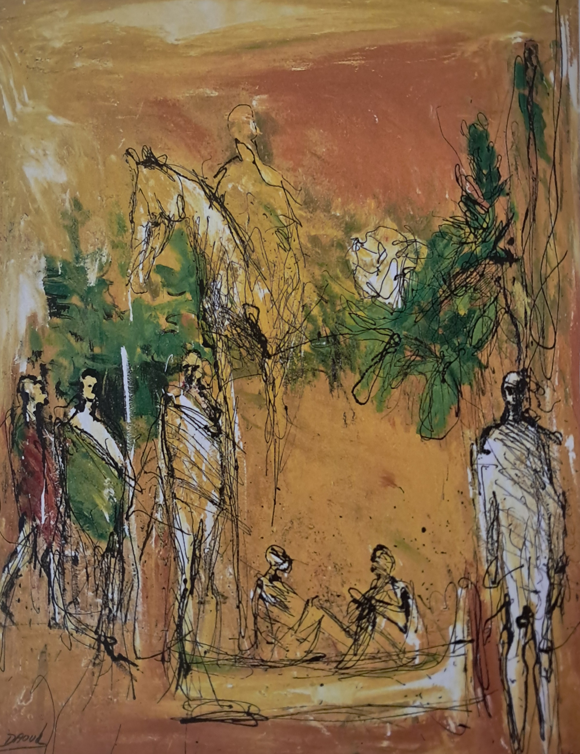 من أعمال دافيد داوود.