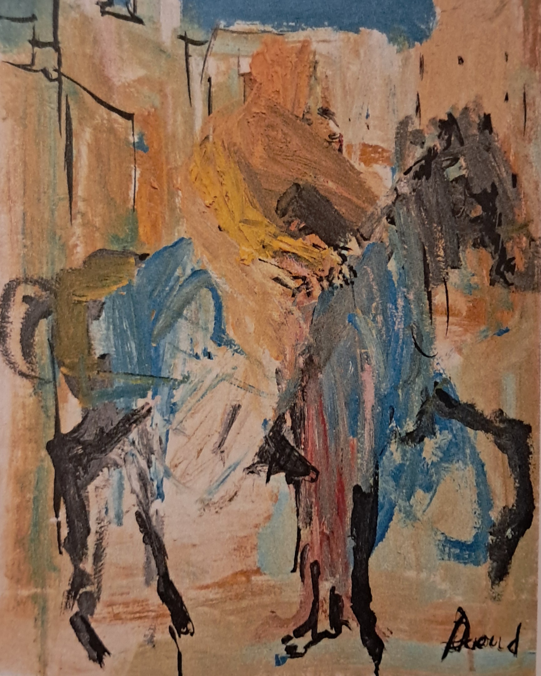 من أعمال دافيد داوود.