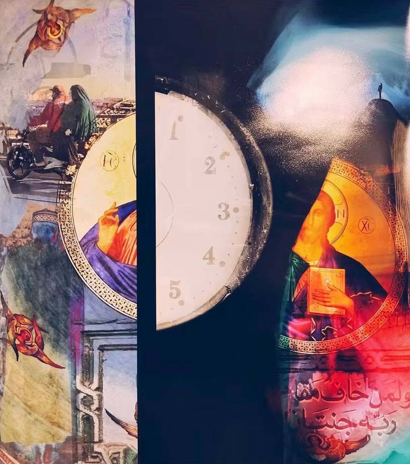 من أعمال الفنانة ندا محروس.