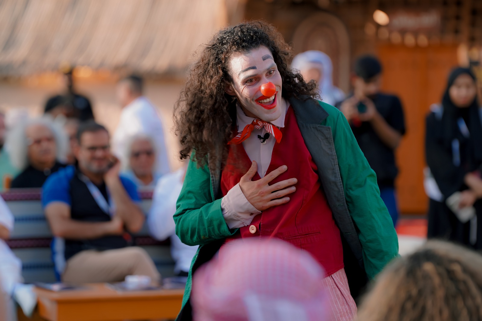 من العرض الفرنسي 'تخيل ذاتك'.