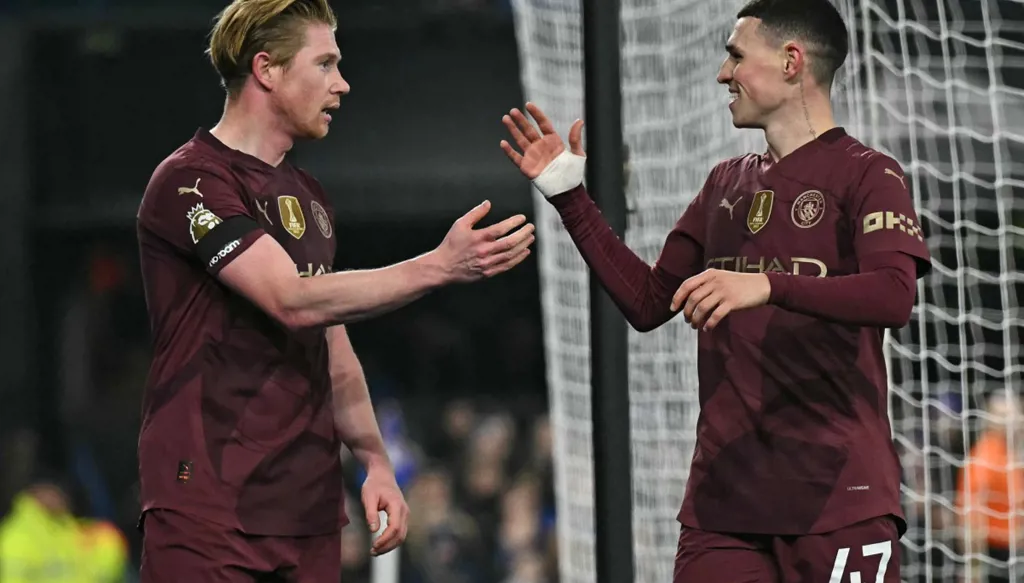 مانشستر سيتي ينافس ريال مدريد على ضم خليفة دي بروين