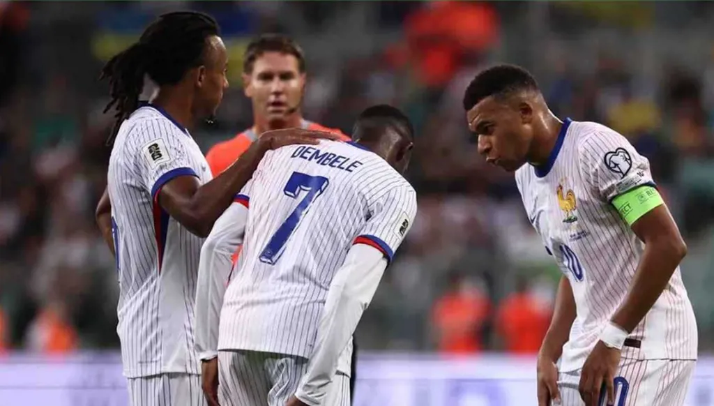 تحديد مدة غياب ديمبيلي عن الملاعب