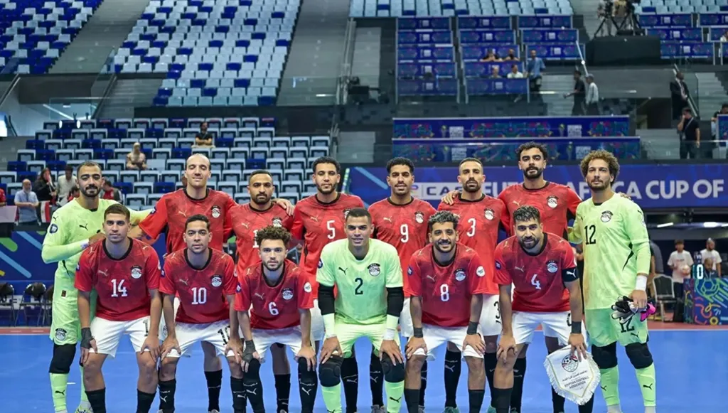 مصر تكتسح الجزائر بثمانية أهداف وتحصد برونزية أمم أفريقيا لكرة الصالات