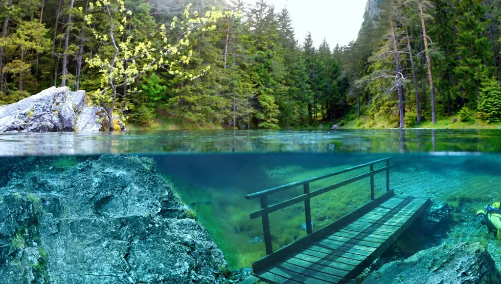 أعجوبة النمسا الممنوعة: حديقة حية تحت الماء!