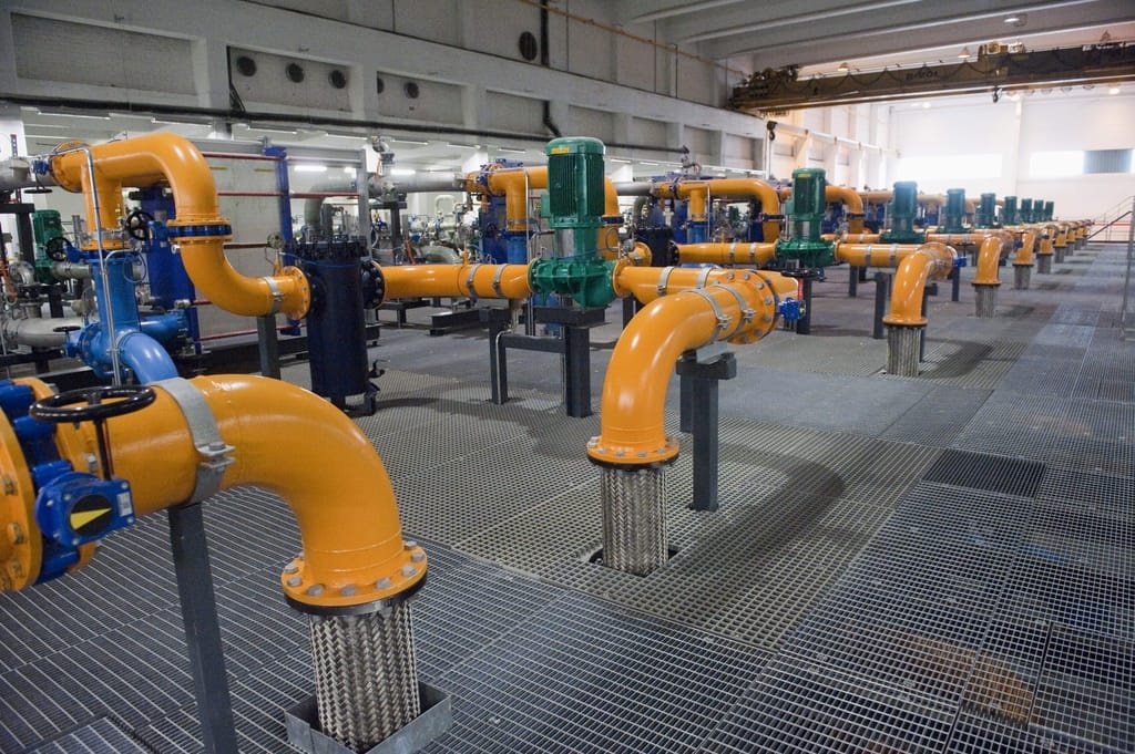 مركز بيانات غوغل في هامينا، فنلندا. (فرانس برس)