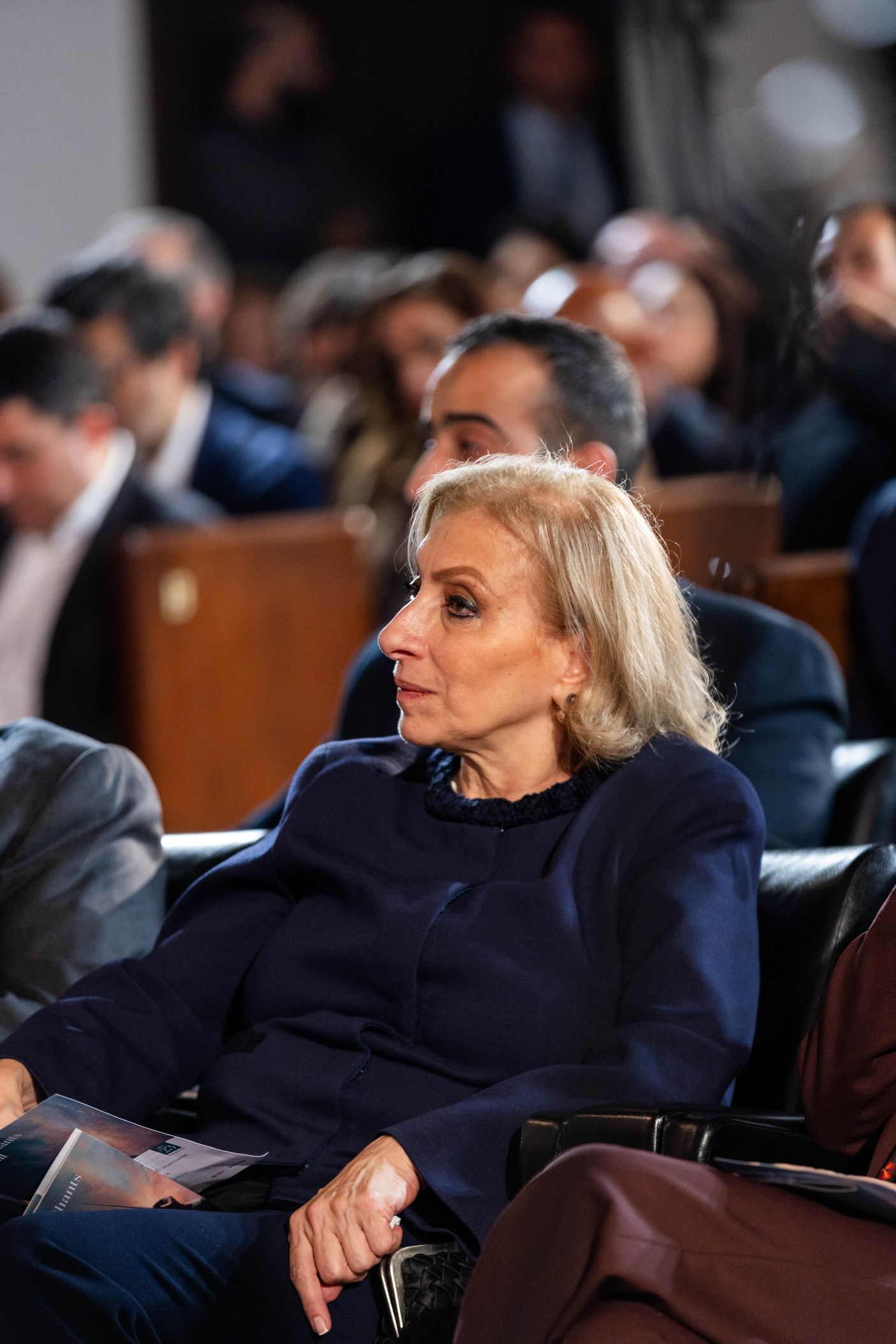 عقيلة رئيس الحكومة سحر بعاصيري (إيهاب فيّاض)