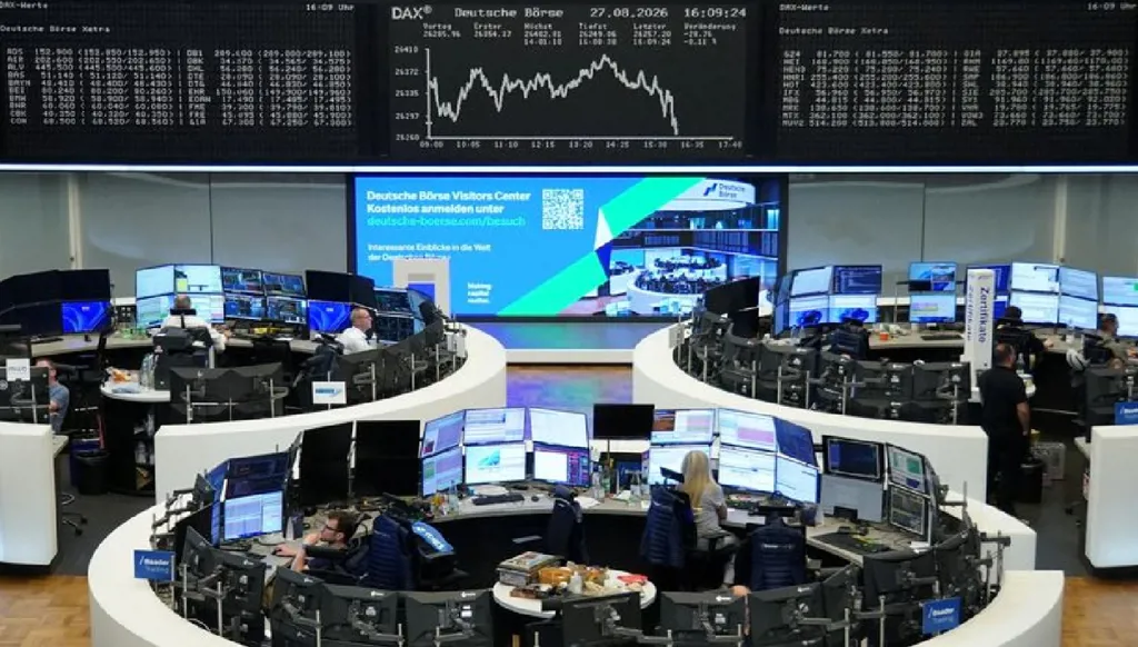 تراجع الأسهم الأوروبية مع توقعات رفع أسعار الفائدة