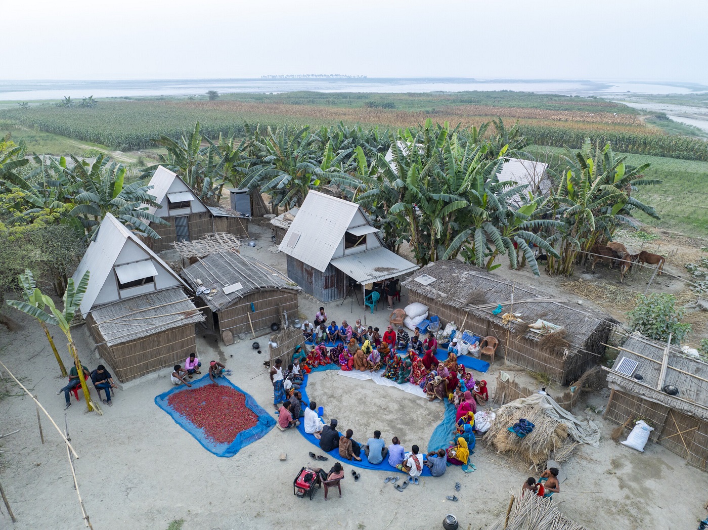 مشروع خودى باري في بنغلاديش.