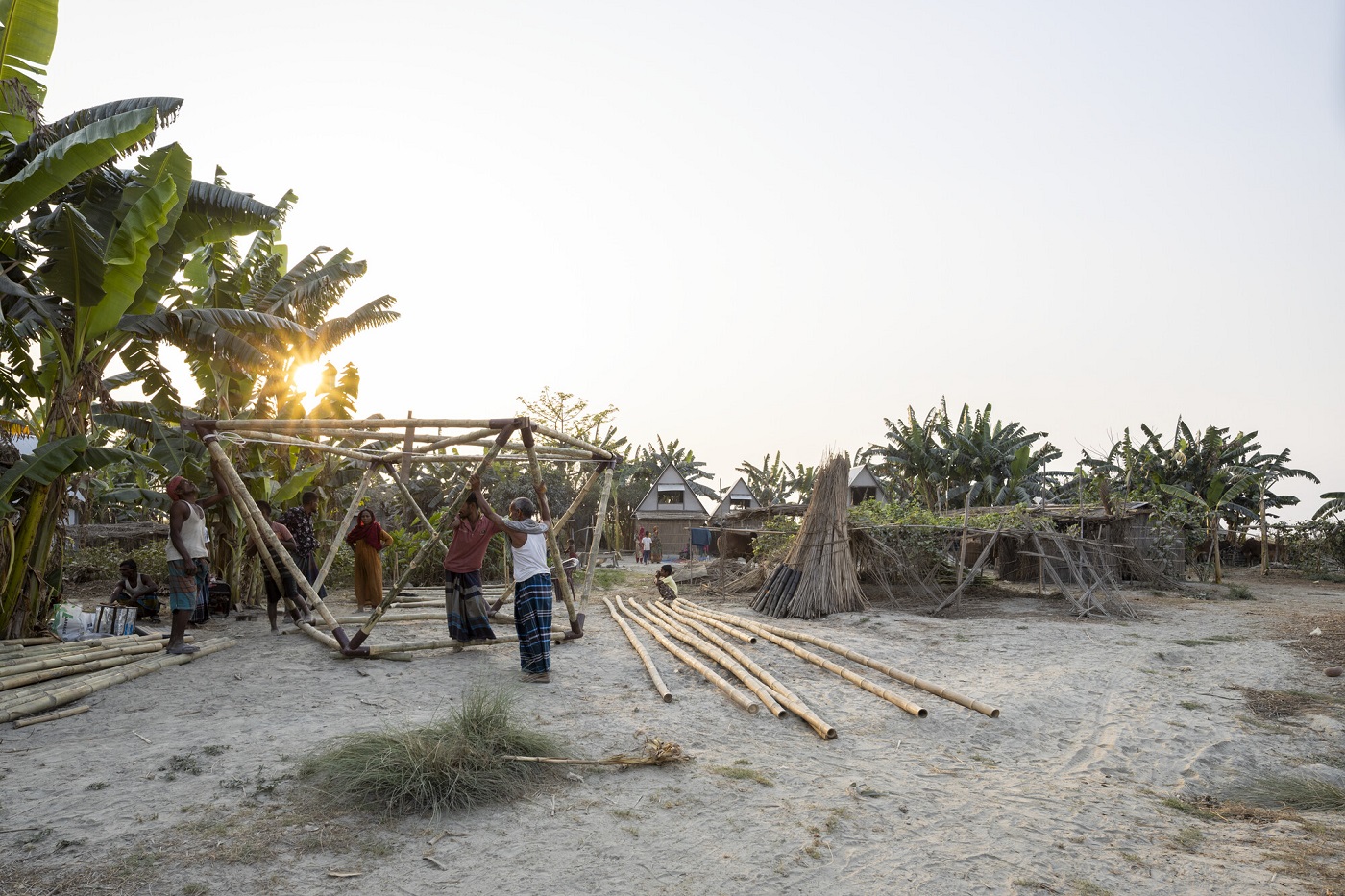 مشروع خودى باري في بنغلاديش.