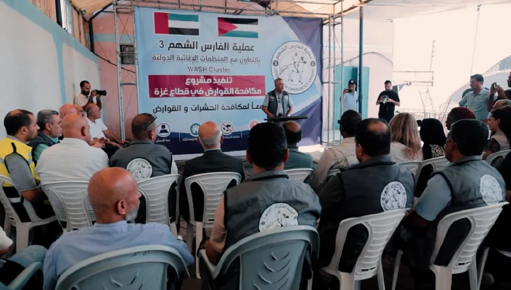 "الفارس الشهم 3" تطلق مشروعاً بيئياً وصحياً في قطاع غزة