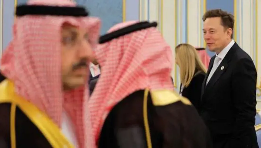 لقاء يجمع ماسك ومحمد بن سلمان على هامش زيارة ترامب