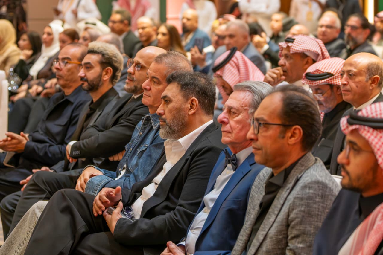 باحثون وملحنون وموسيقيون في مؤتمر الموسيقى العربية في الرياض (الهيئة العامة للترفيه)