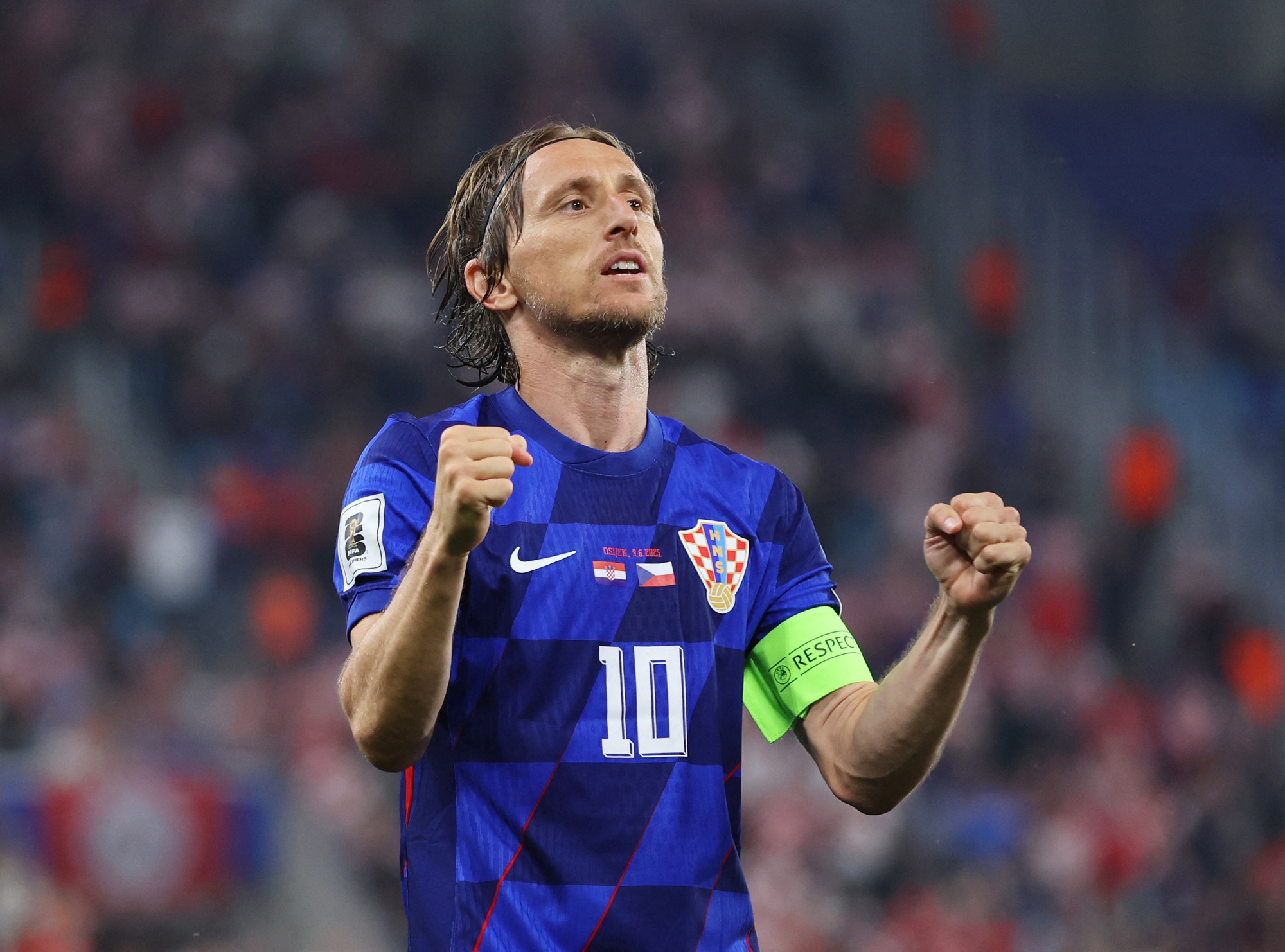 مودريتش. (أ ف ب)