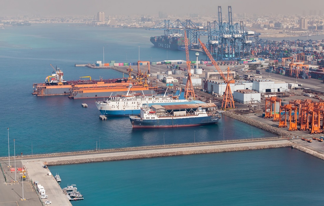 موانئ سعودية. (واس)