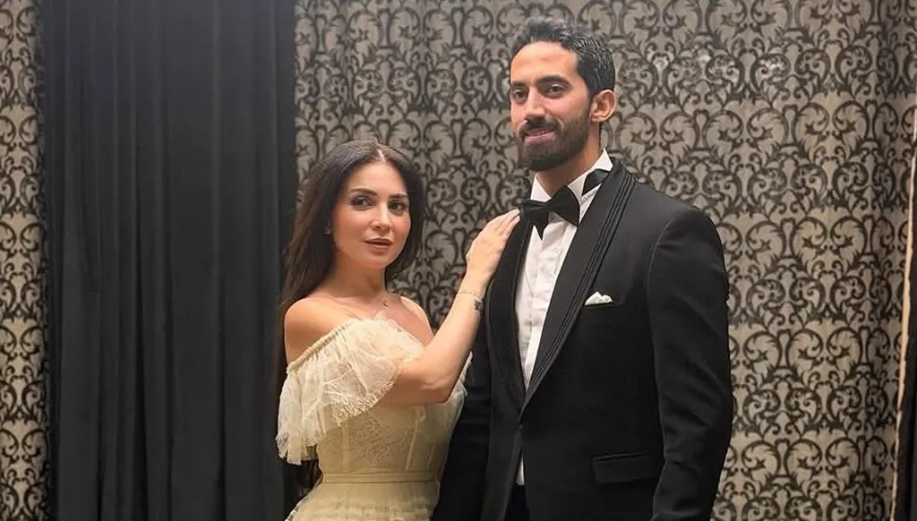 زواج مي عز الدين... وتهاني النجوم للعروس والعريس (صور)