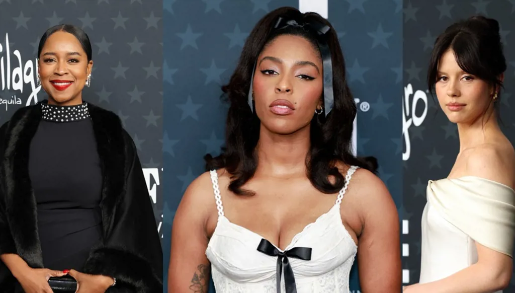 إطلالات النجمات في حفل توزيع جوائز النقاد تحدد اتّجاهات موضة الشعر والمكياج 2026 (صور)