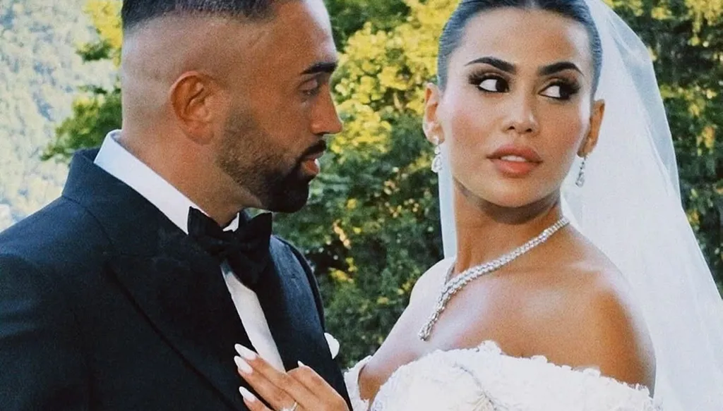 3 فساتين في زفاف يومي خوري على ضفاف كومو... حفل بأنغام إليسا وهيفاء وهبي (صور وفيديو)