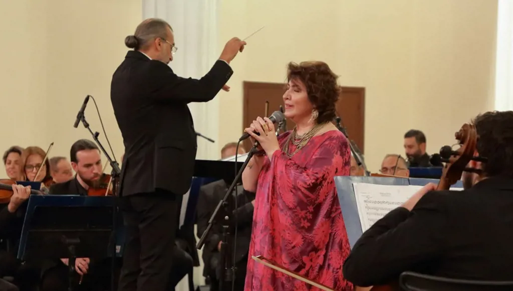 أميمة الخليل وهاني سبليني يتألقان في "ذكريات الفل" مع الأوركسترا الشرق – عربية (صور)