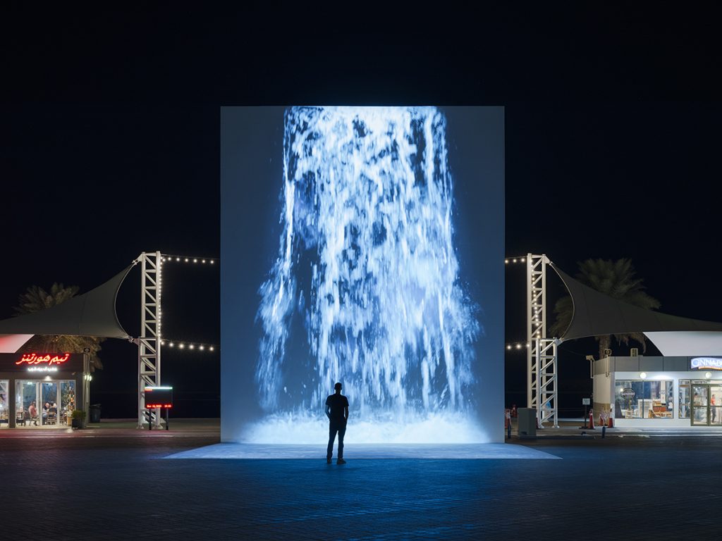 جانب من “منار أبوظبي“.