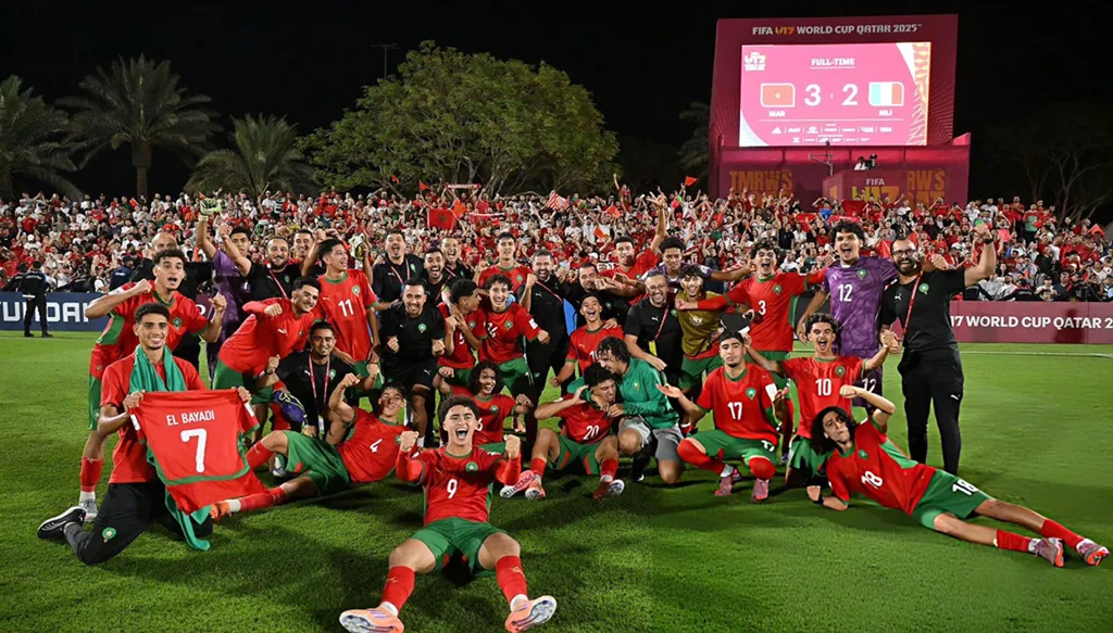 مواجهة منتظرة بين المغرب والبرازيل... جدول ربع نهائي كأس العالم للناشئين والقنوات الناقلة