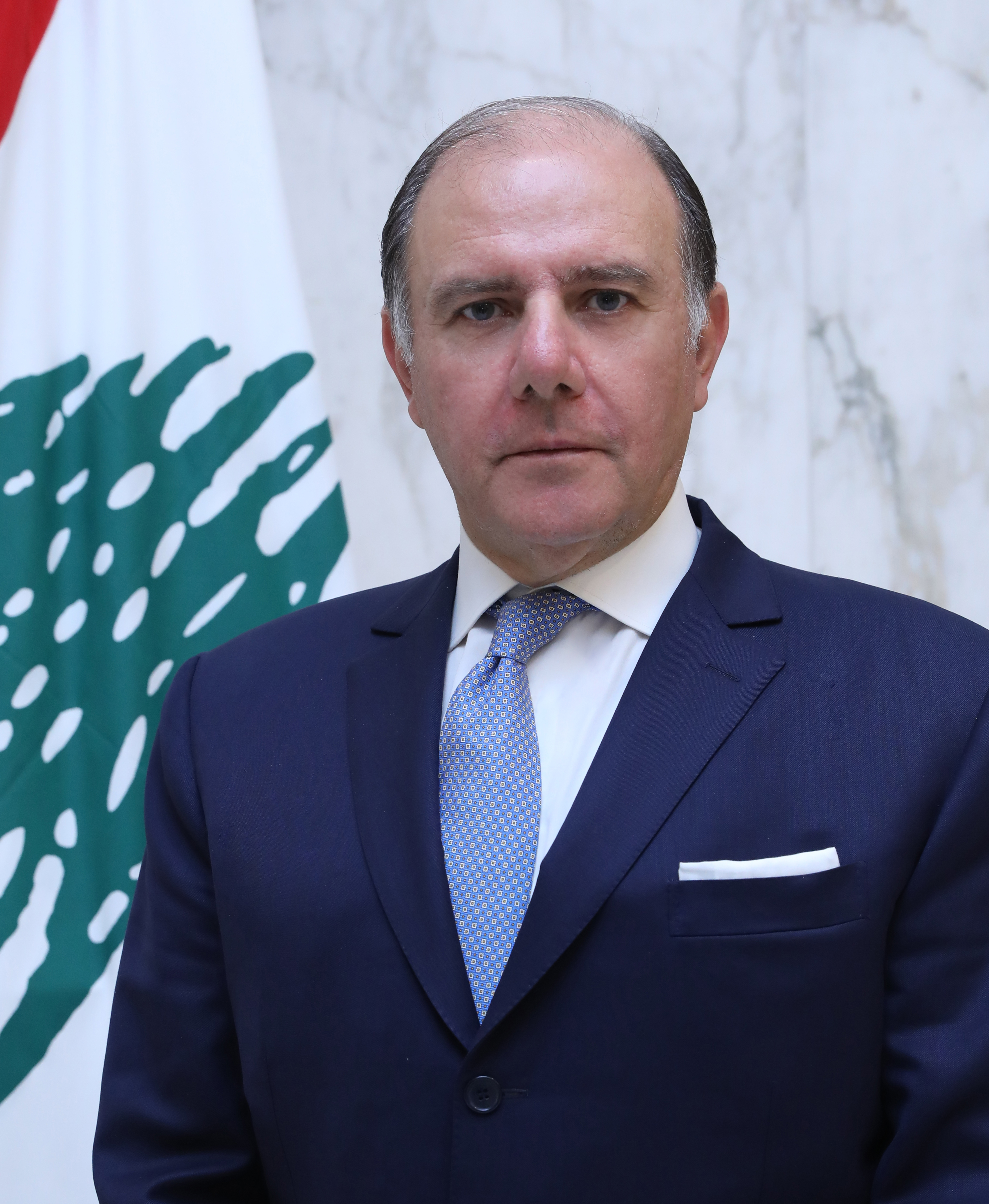 الحاكم الجديد لمصرف لبنان كريم سعيد.