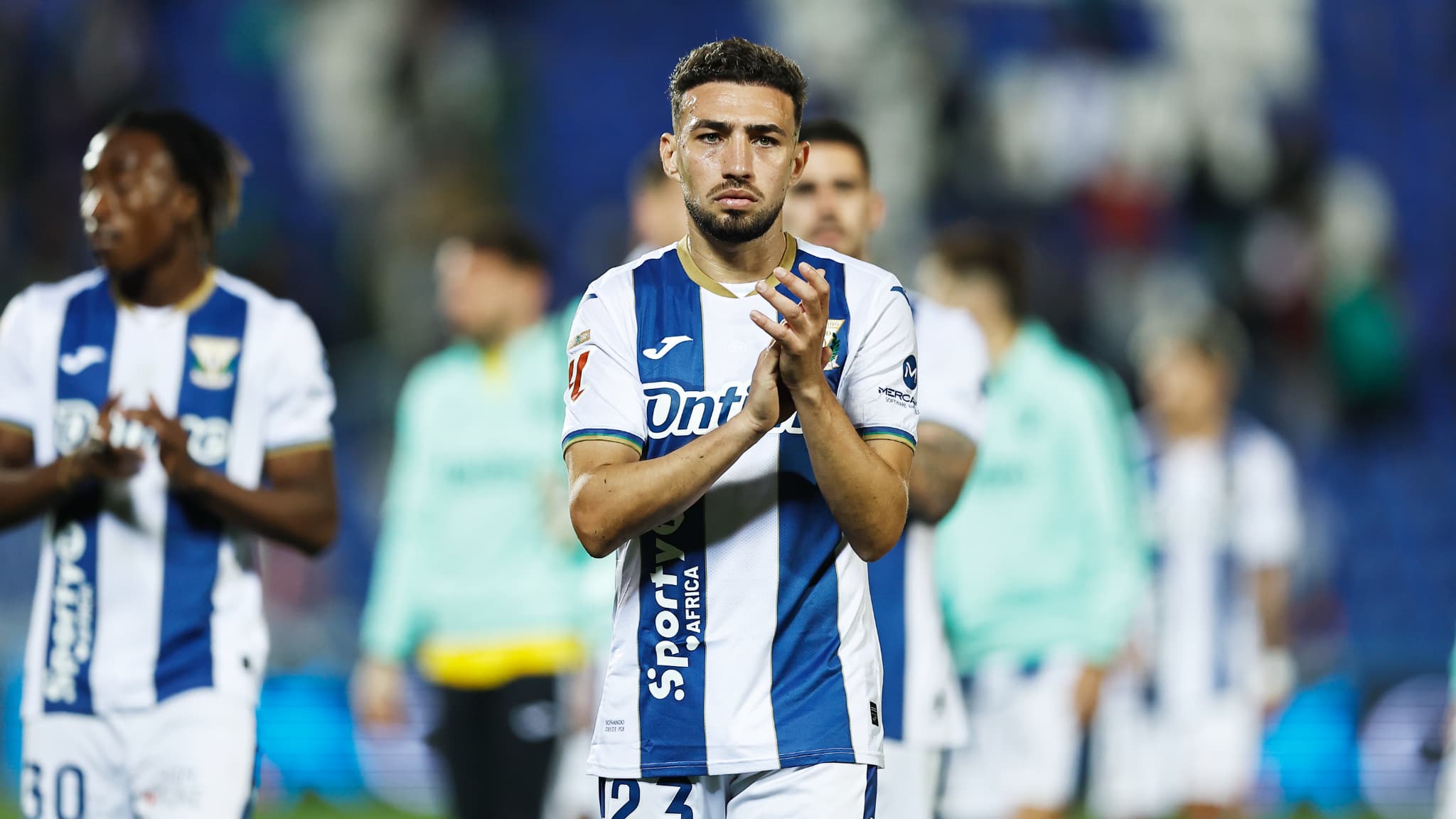 اللاعب المغربي منير الحدادي. (وكالات)