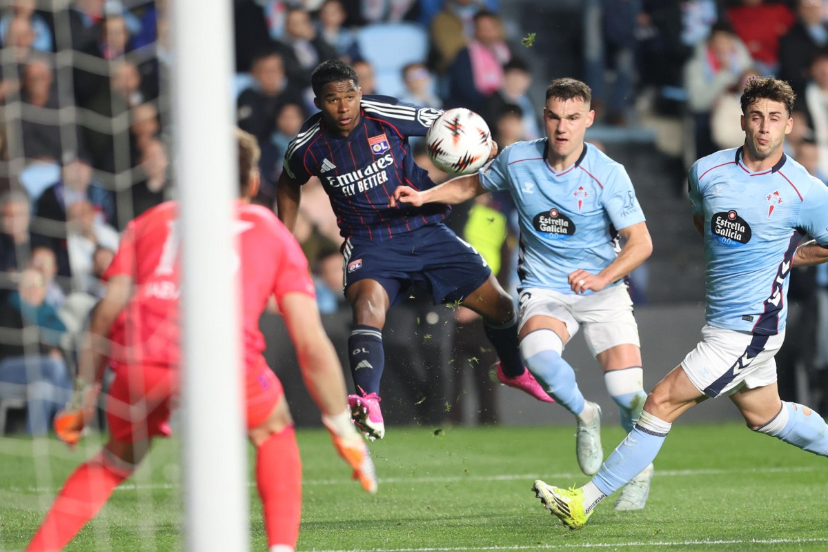 إندريك يسجل في شباك سلتا فيغو الإسباني. (وكالات)