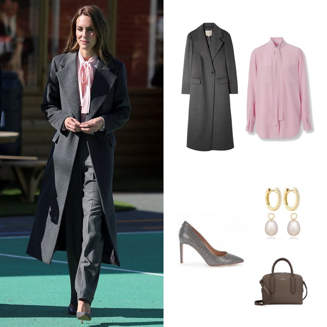 تفاصيل اطلالة كيت ميدلتون خلال زيارتها مدينة ساوثبورت (انستغرام)