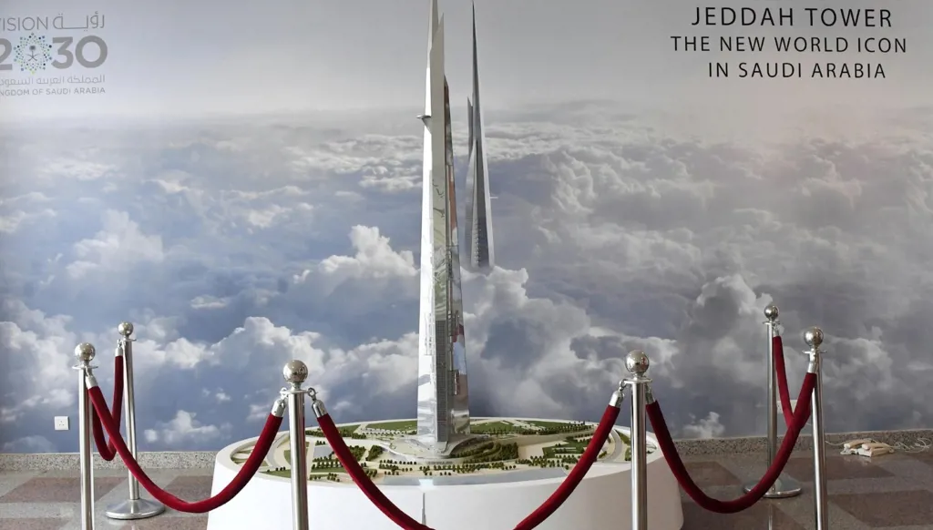 برج جدة: أعمال البناء تتسارع وبيع الشقق قريباً