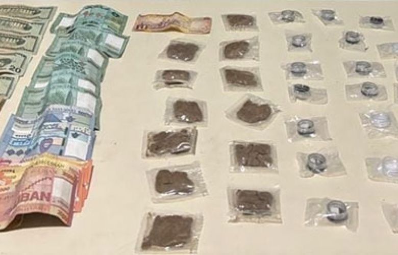 صورة للمضبوطات (الجيش اللبناني).