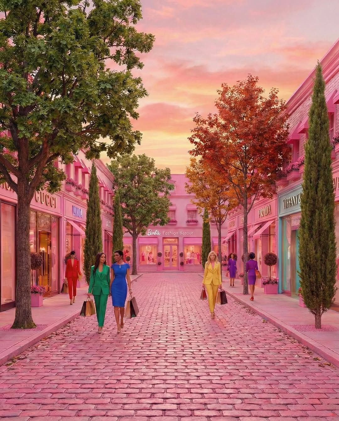 تصوّر لعالم باربي في دبي بالصور (انستغرام)