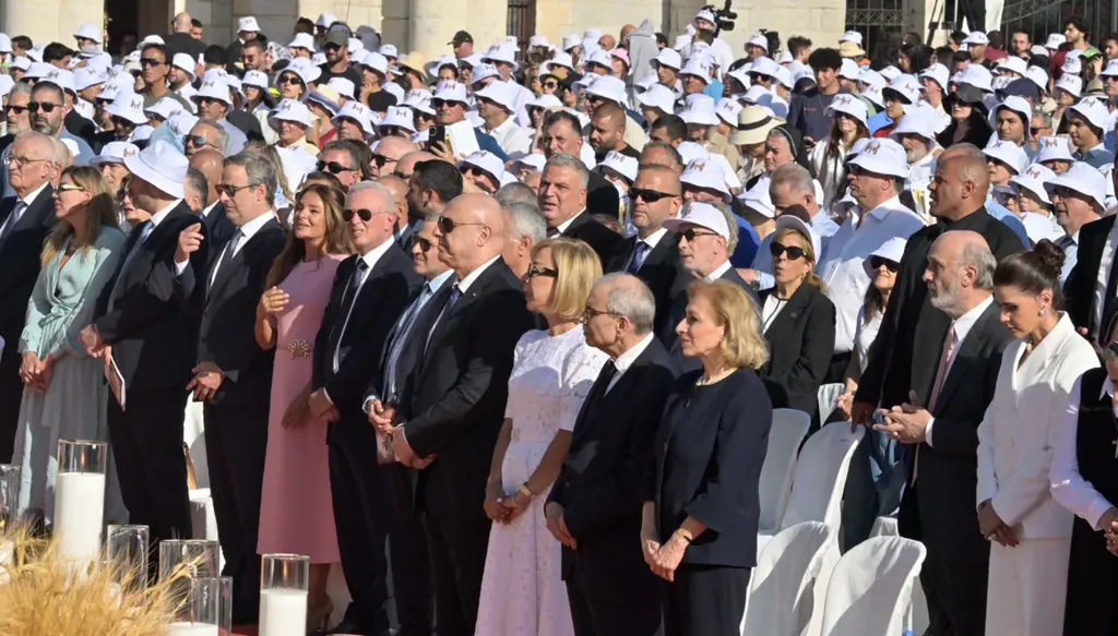 جوزف عون، نواف سلام، جبران باسيل، سليمان فرنجية، ميشال معوض (نبيل إسماعيل)
